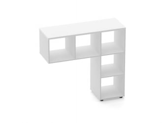 Стеллаж к столу Дека 9.08.12 Белый / Deka