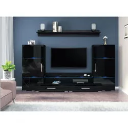 Гостиная Домино Л2800 Черный глянец / L2800