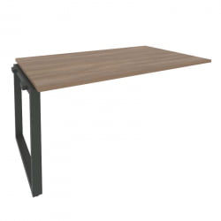 Проходной наборный элемент переговорного стола ОНИКС О.МО-НПРГ-4 Дуб Аризона/Антрацит / ONIX O.MO-NPRG-4