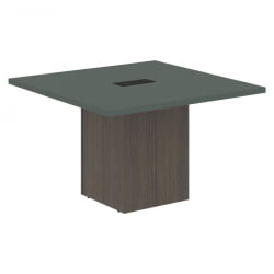 Стол для заседаний центральный ВЕЛИОН ВCCТ 1212 Нефрит Дуб Сильвер / VELION VCCT