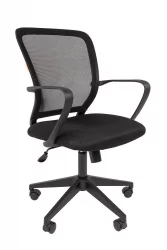 Кресло для оператора Чаирман 698 блаcк ТВ Черное / Chairman black TW