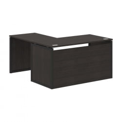 Стол письменный угловой правый КСТЕН-КП КСКПCТ 1415Х Р Дуб Юкон Антрацит / XTEN-QP XQPCT 1415H R