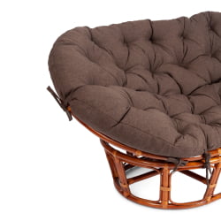 Диван МАМАСАН/МАМАСАН 23/02 В /с подушкой/ подушка 182х119 см, 169х102х80 см, Когнаc (коньяк), ткань, коричневый, 3М7-147 / MAMASAN/МАМАСАН W Cognac