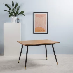 Стол раздвижной Месси 120-160 Дуб Корбридж