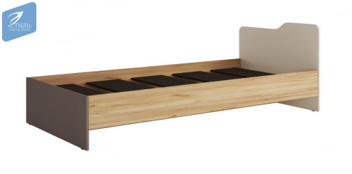 Кровать РИCХ КР-003 Мята/Сумеречный голубой/дуб крафт золотой / RICH