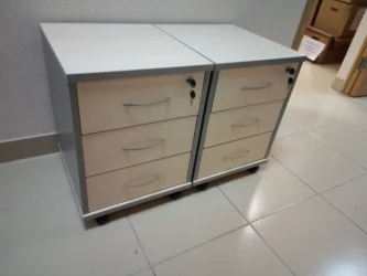 Тумба под стол ИМАГО ТМ-3.А Клен Металлик / IMAGO