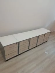 Тумба под стол ИМАГО ТМ-3.А Клен Металлик / IMAGO