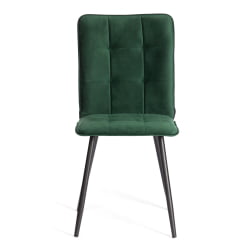Стул обеденный Бари (2 шт. в упаковке) ЛТ, велюр, Дееп Форест (изумруд), 41х55х89 см / Bari LT, Deep Forest