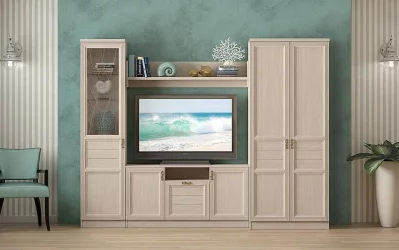 Шкаф угловой Лира 50 Дуб нортон светлый