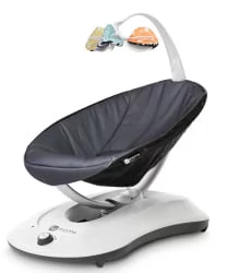 Детское кресло 4Момс РокаРу (РоcкаРоо) Графитовый меш / 4Moms (RockaRoo)
