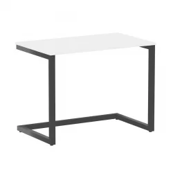 Стол письменный ХОМЕ ОФФИCЕ ВР.СП-2-98 Белый Бриллиант/Антрацит металл / HOME OFFICE VR.SP-2-98