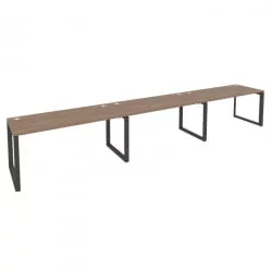 Рабочая станция на О-образном м/к ОНИКС О.МО-РС-3.4.7 Дуб Аризона/Антрацит / ONIX O.MO-RS-3.4.7