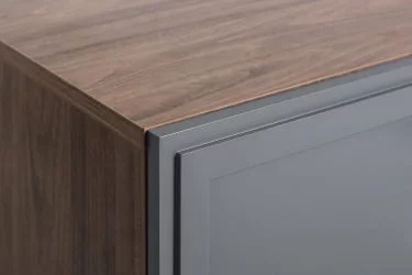 Тумба прикроватная Нортон (ТП) Серый / Norton