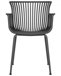 Стул обеденный ДОБРИН РОСС (темно-серый (ГР-04) без подушки) 4 шт / DOBRIN ROSS (GR-04)