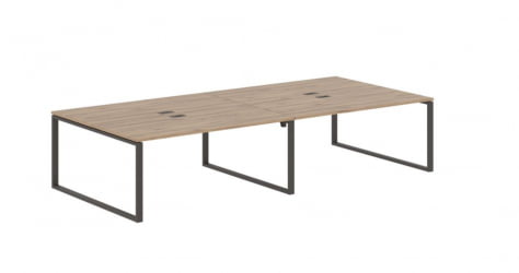 Бенч-система ЕДИС ЕКВСТ 3516 Дуб Денвер светлый Мокко / EDIS EQWST