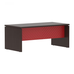 Стол руководителя Торр ЛУКС ТЛСТ 189 Венге Магия Красный / Torr LUX TLST