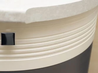 Напольный шкаф торцевой (лев) Графит 74.65 Сосна Астрид/Ваниль/Графит