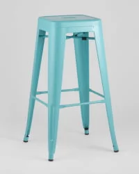 Стул барный Толикс Голубой матовый / Tolix