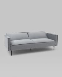 Серый диван из велюра Кассель велюр Серый