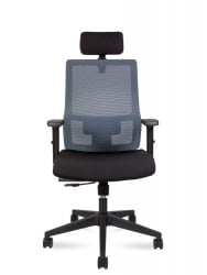 Кресло офисное ТЕCХО П039А-М02-05 Серый / TECHO P039A-M02-05