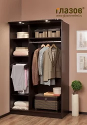 Двустворчатый шкаф Эко 33 Композиция Венге