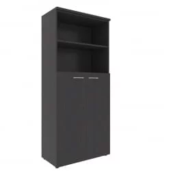 Шкаф с глухими средними дверьми и топом КСХCС 85.6 Легно Темный / XHCS