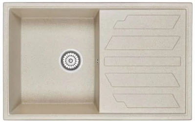 Кухонная мойка ГРАНУЛА 8002 Пирит / GRANULA