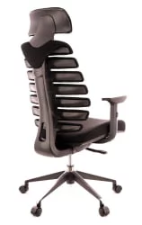 Эргономичное кресло Ерго Блаcк ткань Черный / Ergo Black