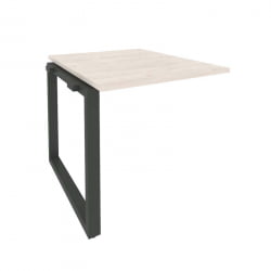 Проходной наборный элемент переговорного стола ОНИКС О.МО-НПРГ-0 Денвер Светлый/Антрацит / ONIX O.MO-NPRG-0