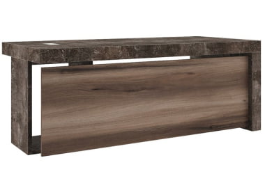 Стол письменный Б-ТОНЕ БТН36110042 Вяз Бетон темный / B-TONE BTN36110042