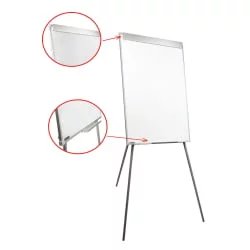 Доска-флипчарт магнитно-маркерная БРАУБЕРГ стандарт (70х100 см) / BRAUBERG