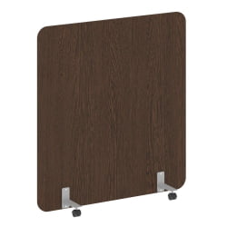 Перегородка на металлических опорах, на роликах Р-лине ДП.Р-140-150 Венге Цаво / R-line DP.R-140-150