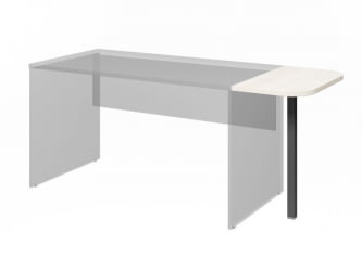 Приставная столешница ЛЕМО Л-81 Сосна Скандинавия / LEMO L-81