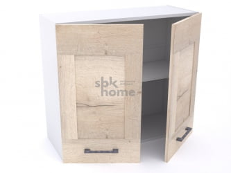 Шкаф ШГ-90, Дублин (900*320*720) Дуб галифакс белый, 21683