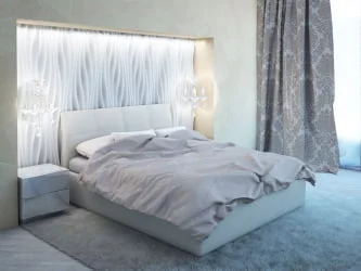 Кровать Висконти Бежевый_68193 / Visconti