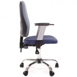 Кресло ЕЧаир-214 АЛ 506142 Синее / EChair-214 AL