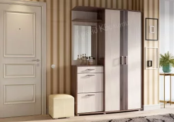 Прихожая Медея мини 2-3310 Бодега темная Бодега светлая / mini