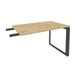 Брифинг-приставка на О-образном м/к ОНИКС О.МО-БР-11 Тиквуд Светлый/Антрацит / ONIX O.MO-BR-11