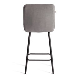Полубарный стул Медео/Медео велюр, серый, 29, 42х56х102 см / Medeo/Медео