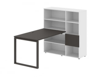 Рабочая станция ЕДИС ЕКРСТ 1213 Мокко Мокко Белый / EDIS EQRST