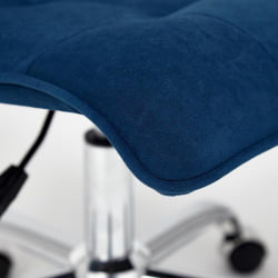 Кресло ЗЕРО флок , синий, 32 / ZERO