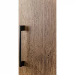 Шкаф трехстворчатый с зеркалом Лофт с зеркалом Дуб Табак / Loft