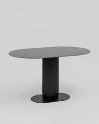 Стол обеденный Мйстерй 130х80 см черный керамика / Mystery