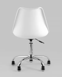 Стул офисный БЛОК СН пластиковый белый / BLOK SN