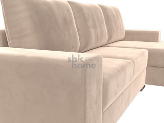 Диван Дрезден угловой правый  (2830*1770*930) Бежевый, 111786