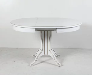 Стол обеденный Орион-5 (д1100) тон 1 с золотой патиной / (d1100)