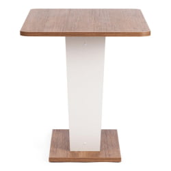 Стол обеденный ТИБИ нераздвижной ЛДСП, 68,6 х 110 х 75 см, Дуб Канзас/Пепел / TIBI