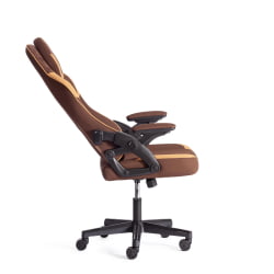 Кресло иБеар ткань, коричнево-бежевый / бровн беиге / iBear brown beige