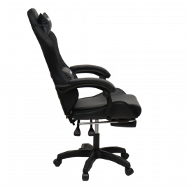 Кресло 908 КИНГКУЕЕН цвет черный с массажем и подсветкой 908-блаcк-масс / KINGQUEEN 908-black-mass