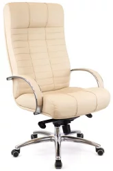 Кресло руководителя Атлант АЛ М экокожа Бежевый / Atlant AL M